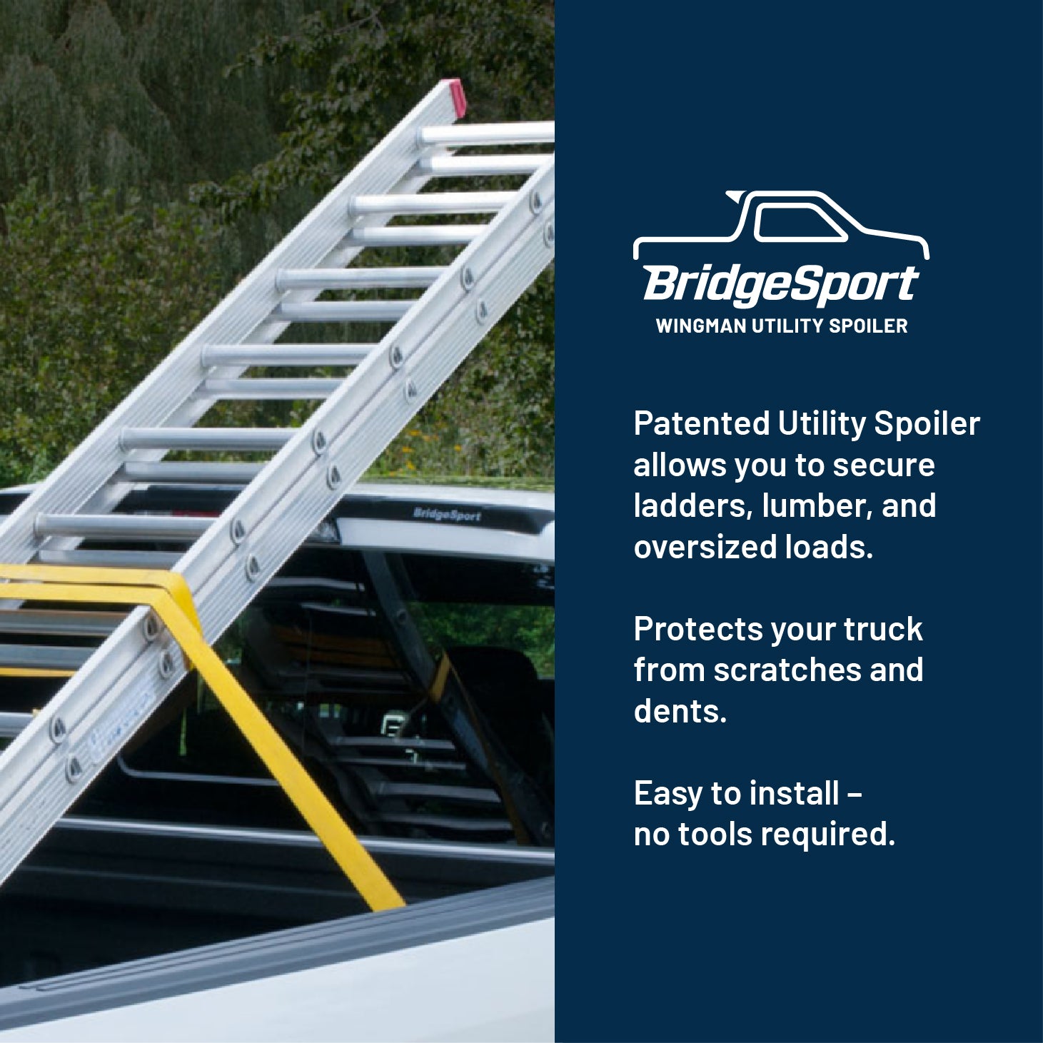 F-250, F-350, F-450, F-550 - All Super Duty Models - WingMan Utility Spoiler
