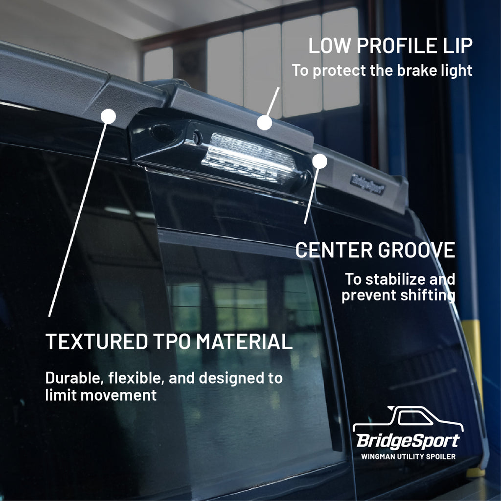 F-250, F-350, F-450, F-550 - All Super Duty Models - WingMan Utility Spoiler